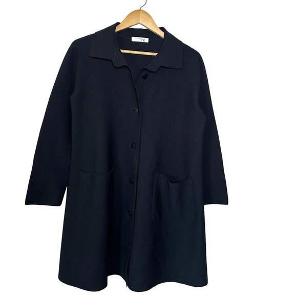 Me Issey Miyake Milanori Brike A Line Knit Coat Womens One Size Avant Garde Mod - Picture 2 of 11